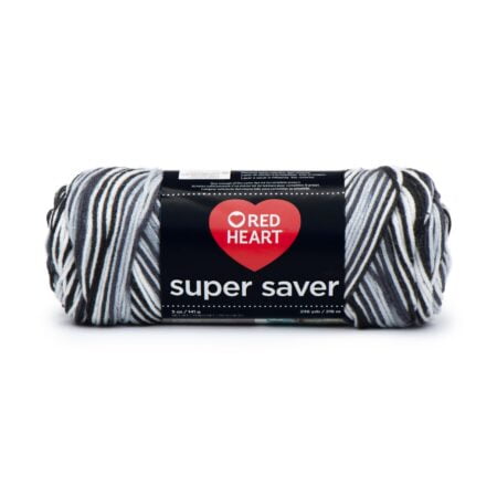 RED HEART Super Saver Yarn, Print-Zebra