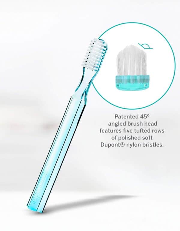 Supersmile New Generation Toothbrush w/ Patented 45? Soft Nylon Bristles - Whitening Tooth - Image 2