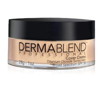 Dermablend Cover Creme High Coverage Foundation with SPF 30, 0C Pale Ivory, 1 Oz.