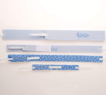 Dale Medical 240 Tracheostomy Tube Holder 1″ Wide Neckband, Fits Up to 19.5″ Neck, Blue (1