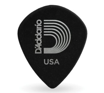 D’Addario Accessories 3DBK7-25 Black Ice Guitar Picks, Extra-Heavy, 25 Pack