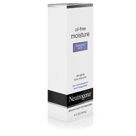 Neutrogena Oil-Free Daily Facial Moisturizer for Sensitive Skin, Ultra-Gentle & Lightweigh - Image 2