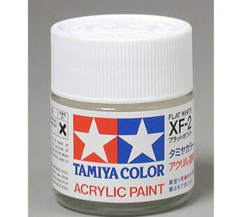 Tamiya TAM81302 Acrylic XF2 Flat, White 23ml.