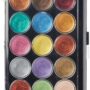 Yasutomo Paints NPWC21 Pearlescent Watercolor Set, 21-Colors, 1 Count (Pack of 1), Multico