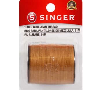 SINGER 67120 Blue Jean Thread, 100 Yards, , Old Gold