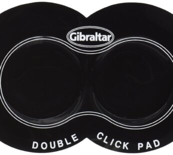 Gibraltar SC-GDCP Double Pedal Click Pad,Black,White