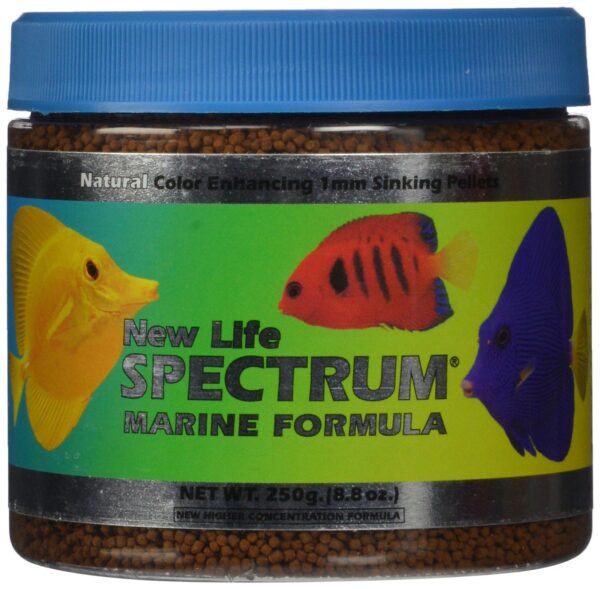 New Life Spectrum Marine Fish Formula 1mm Sinking Pet Food, 250gm