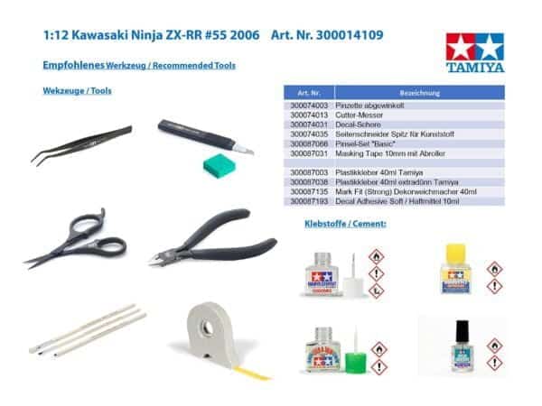 Tamiya Kawasaki Ninja ZX-RR - Image 2