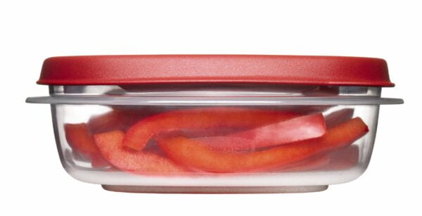 Rubbermaid Easy Find Lids Food Storage Container, 3 Cup, Racer Red - Image 5