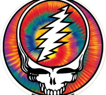 Grateful Dead – Steal Your Face Tie Dye – Sticker/Decal