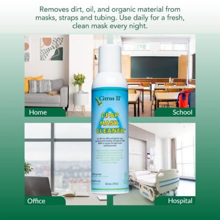 Citrus II CPAP Cleaning Spray - Cleaning Solution BIPAP, CPAP Masks - Safe, Gentle and Eff - Image 3
