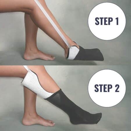 DMI Deluxe Sock Aid / Helper - Easily Pull on Socks Without Bending, Slip Resistance, Reli - Image 5