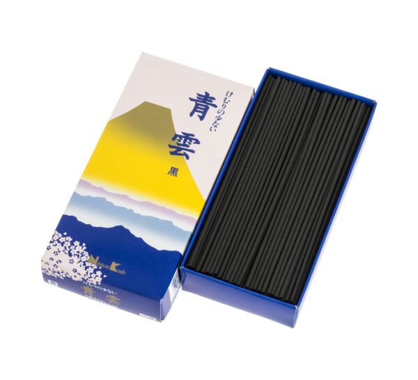 Nippon Kodo - 258 - Seiun Chrysanthemum Incense Sticks - 16 x 8 x 3 cm - Blue - Image 3