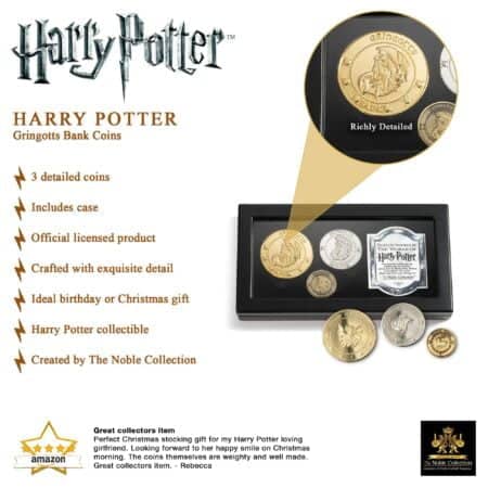 The Noble Collection The Gringotts Bank Coin Collection - Image 3