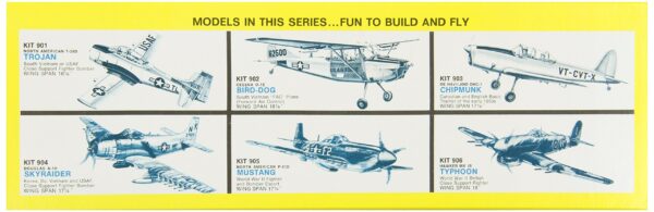 Guillow's DeHaviland Chipmunk Model Kit - Image 5