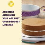 Wilton Performance Pans Aluminum Round Cake Pan, 9 x 2 in., Pack of 2 - Image 5