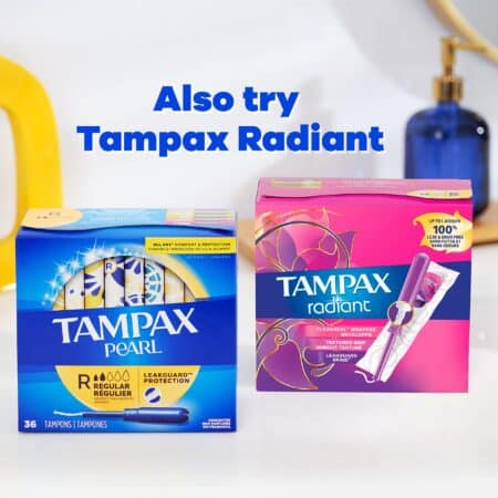 Tampax Pearl Tampons Multipack, Light/Regular/Super Absorbency, With Leakguard Braid, Unsc - Image 7