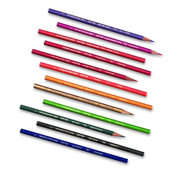 Prismacolor Premier Verithin Colored Pencils, Adult Coloring, 36 Pack - Image 9