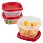 Rubbermaid Easy Find Lids Food Storage Containers, Racer Red, 6-Piece Set - Image 4