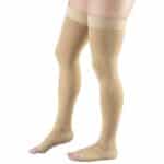 Truform 20-30 mmHg Compression Stockings for Men and Women, Thigh High Length, Dot-Top, Op - Image 9