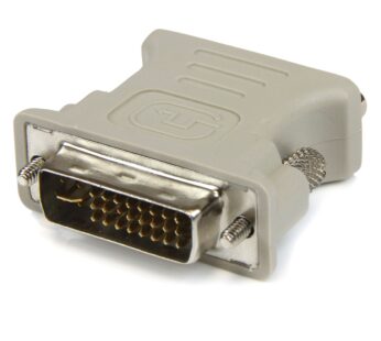 StarTech.com DVI to VGA Cable Adapter – DVI (M) to VGA (F) – 1 Pack – Male DVI to Female V