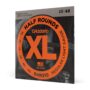 D'Addario Guitar Strings - XL Half Rounds Electric Guitar Strings - Semi-Flat Wound - Brig