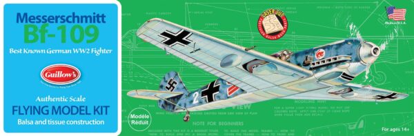 Guillow's Messerschmitt Bf-109 Model Kit