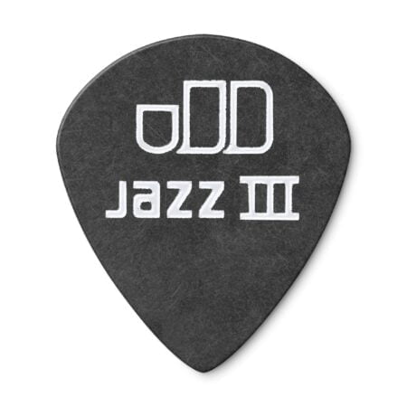 JIM DUNLOP 482P.50 Pitch Black Jazz III, .50mm, 12/Player's Pack - Image 2