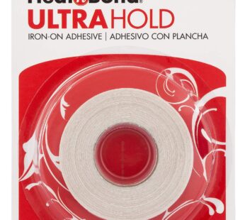 HeatnBond UltraHold Iron-On Adhesive, 3/8 Inch x 10 Yards