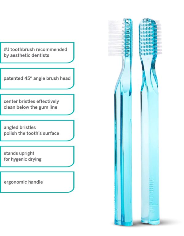 Supersmile New Generation Toothbrush w/ Patented 45? Soft Nylon Bristles - Whitening Tooth - Image 3