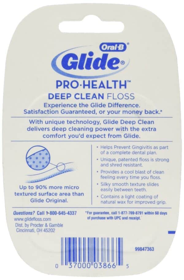 Glide Deep Cln Mint Floss Size 40m Glide Cool Mint Deep Clean Floss - Image 2