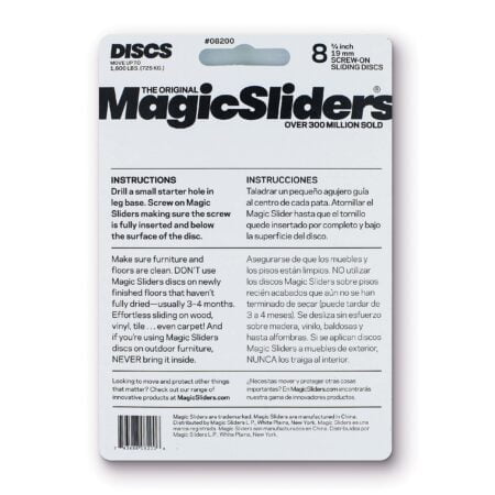 Magic Sliders 08200 Screw-On Floor Slide 3/4" Round - Image 2