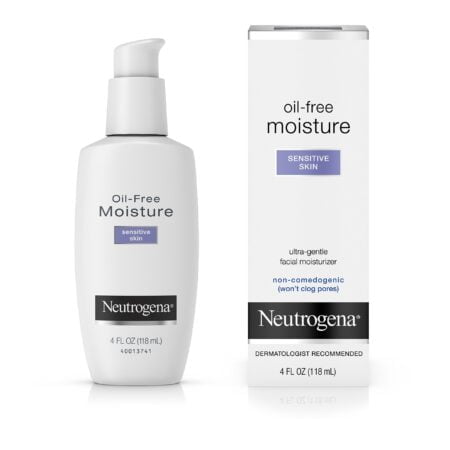 Neutrogena Oil-Free Daily Facial Moisturizer for Sensitive Skin, Ultra-Gentle & Lightweigh - Image 9