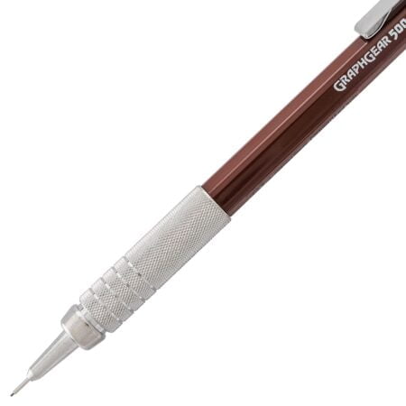 Pentel GraphGear 500 Automatic Drafting Pencil Brown (PG523E), 1 Count (Pack of 1) - Image 3