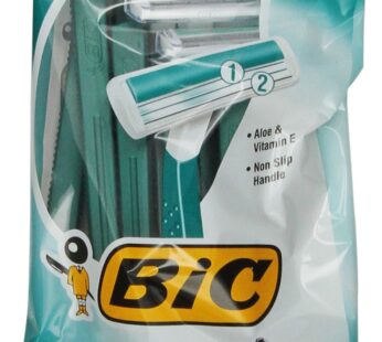 BIC Comfort Twin Disposable Razors, 2 Blades For a Smooth and Comfortable Shave, 10-Count