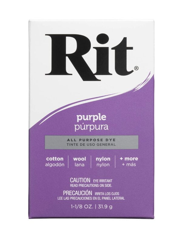 Rit 13 1 Oz Purple Rit Powder Dye