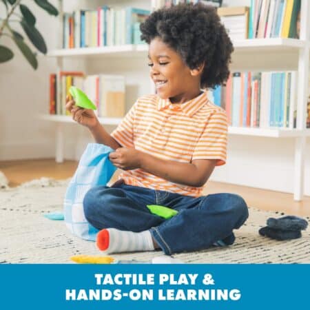 Educational Insights Sensory Squares, Textured Beanbags Squares, Toddler Sensory Toys, Pre - Image 2