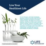 Life Extension Vitamin B6 250 mg ? For Cardiovascular & Neurological Health and Kidney & Eye Health - Gluten-Free, Non-GMO ? 100 Vegetarian Capsules - Image 9