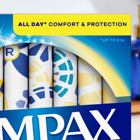 Tampax Pearl Tampons Multipack, Light/Regular/Super Absorbency, With Leakguard Braid, Unsc - Image 5