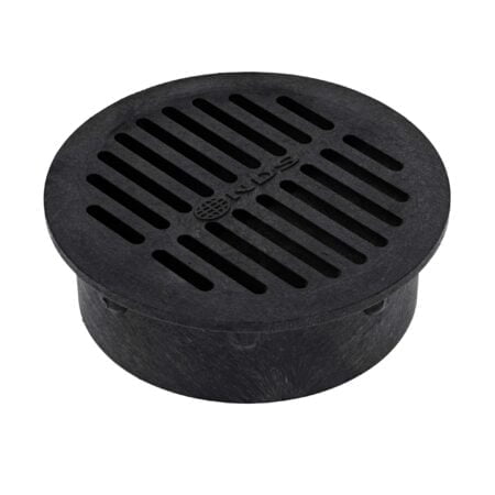 NDS 40, Grate Cover, Connects to Round 6 in. Speed-D Catch Basin 6 Inch Drain Pipes & Fitt