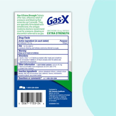 Gas-X Extra Strength Gas Relief Softgels with Simethicone 125 mg for Bloating Relief - 72 - Image 7