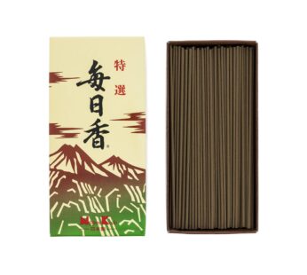 MAINICHI-KOH Kyara Deluxe 300 sticks by NIPPON KODO, Japanese Quality Incense Since 1575