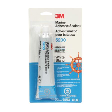 3M Marine Adhesive Sealant 5200 (05203) Permanent Bonding and Sealing for Boats and RVs Ab