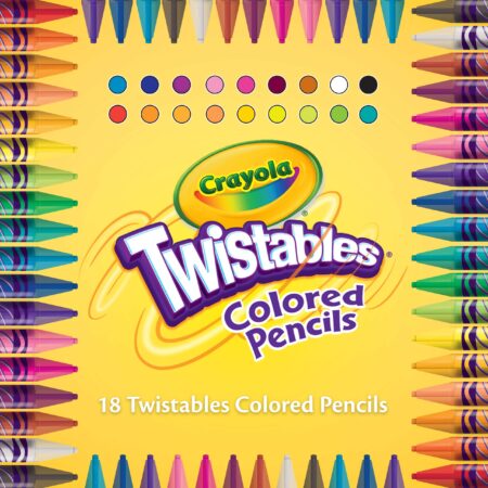 Crayola Twistable Colored Pencils For Kids, Fun School Supplies, 18 Count, Gifts For Kids, - Image 3