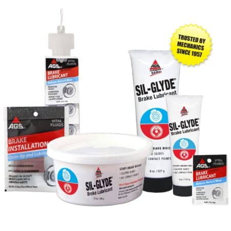 AGS SIL-Glyde Multi-Purpose All-Weather Lubricating Compound for All Surfaces - 8 oz Tube, - Image 4