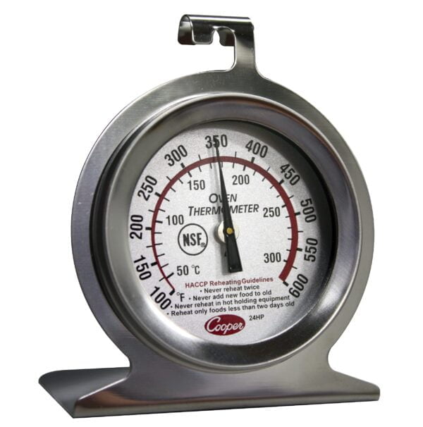 Cooper-Atkins 24HP-01-1 Stainless Steel Bi-Metal Oven Thermometer, 100 to 600 Degrees F Te - Image 2