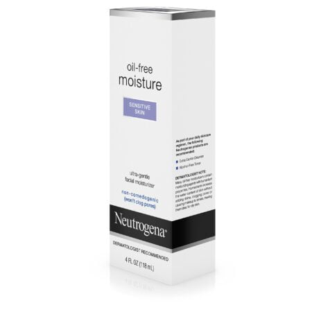 Neutrogena Oil-Free Daily Facial Moisturizer for Sensitive Skin, Ultra-Gentle & Lightweigh - Image 8