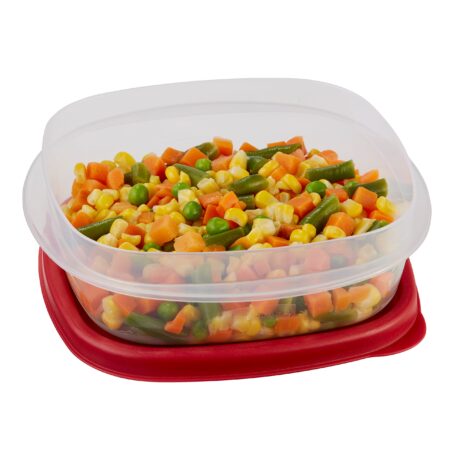 Rubbermaid Easy Find Lids Food Storage Container, 3 Cup, Racer Red - Image 4