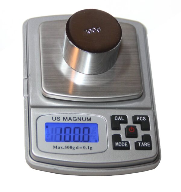 Magnum 500 by US Balance 500 x 0.1 gram Digital Pocket Scale