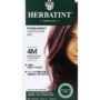 Herbatint Permanent Haircolor Gel, 4M Mahogany Chestnut, Alcohol Free, Vegan, 100% Grey Co